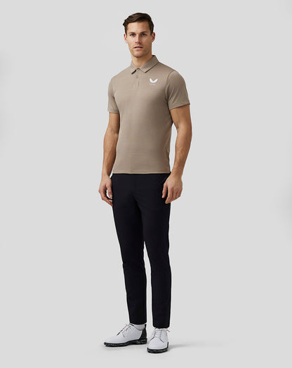Pinnacle Knit Polo - Clay