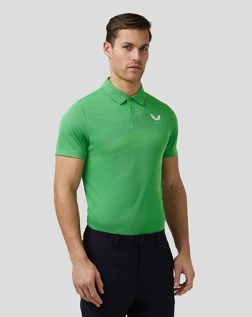 Men’s Golf Engineered Knit Polo - Green