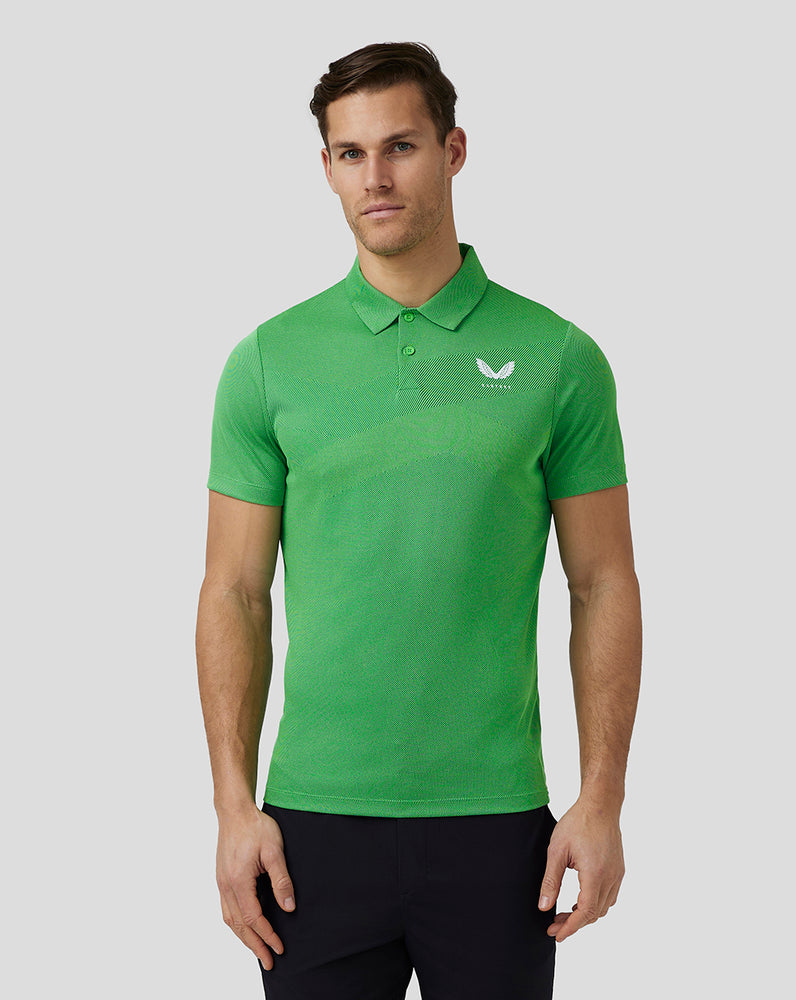 Men’s Golf Engineered Knit Polo - Green