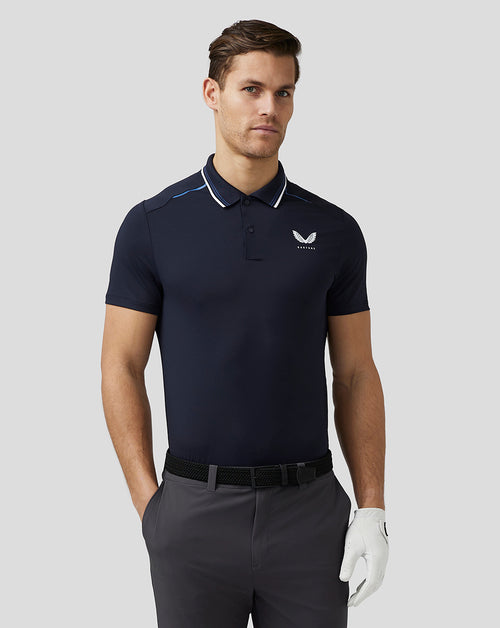 Men’S Golf Tech Polo - Navy