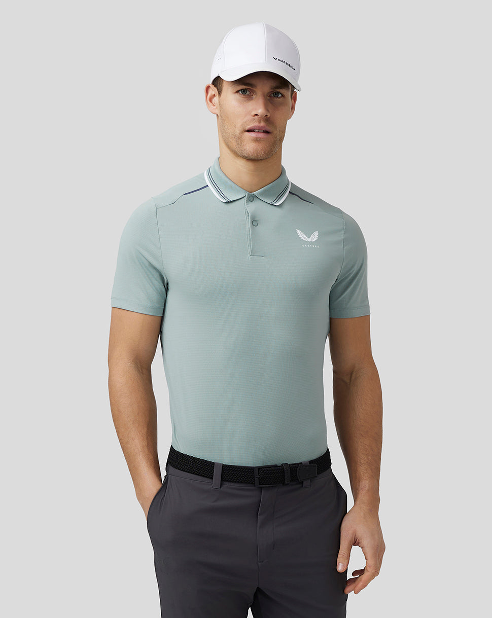 Men’s Golf Tech Polo - Stone Blue