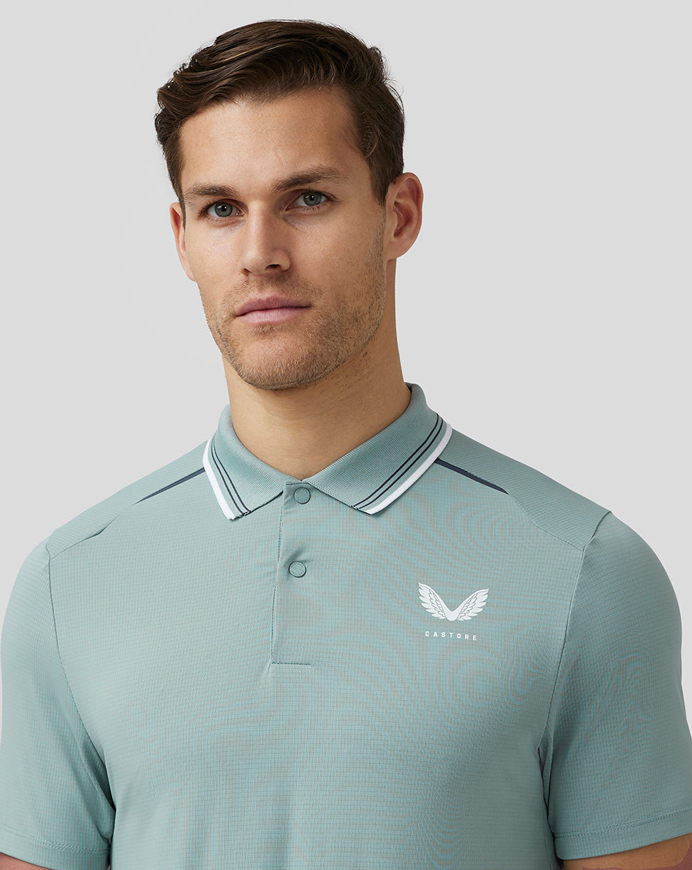 Men’s Golf Tech Polo - Stone Blue