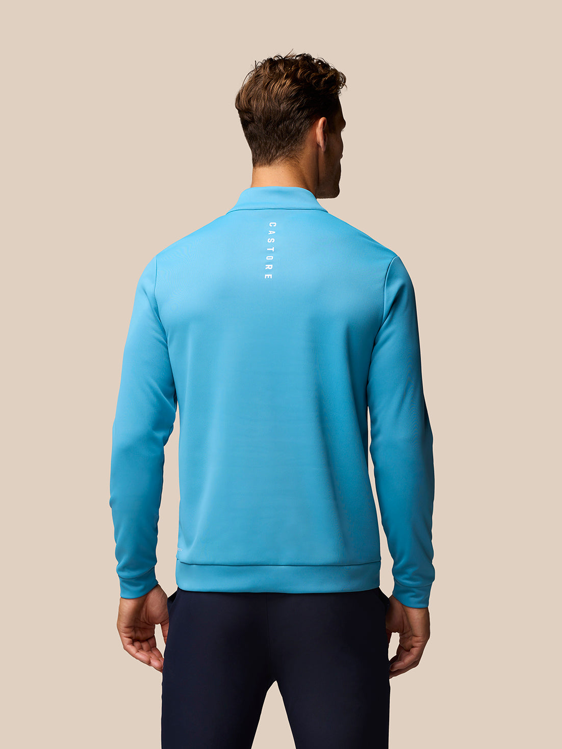 Club Golf 1/4 Zip Top - Corn Blue - Blue