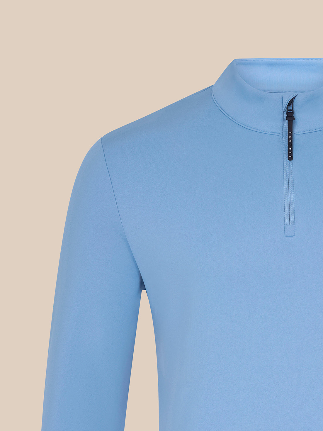 Majesticks ¼ Zip Top – Sky Blue