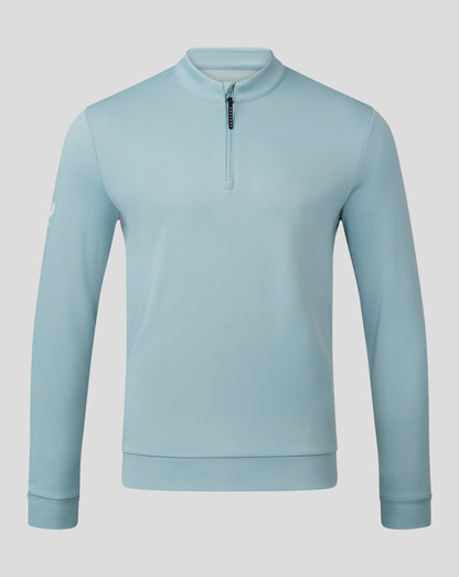 Classic 1/4 Zip - Stone Blue