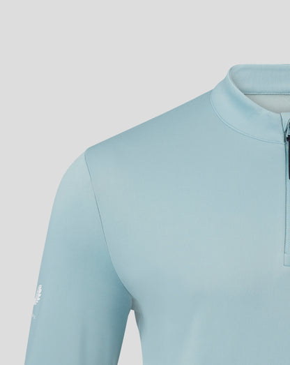 Classic 1/4 Zip - Stone Blue