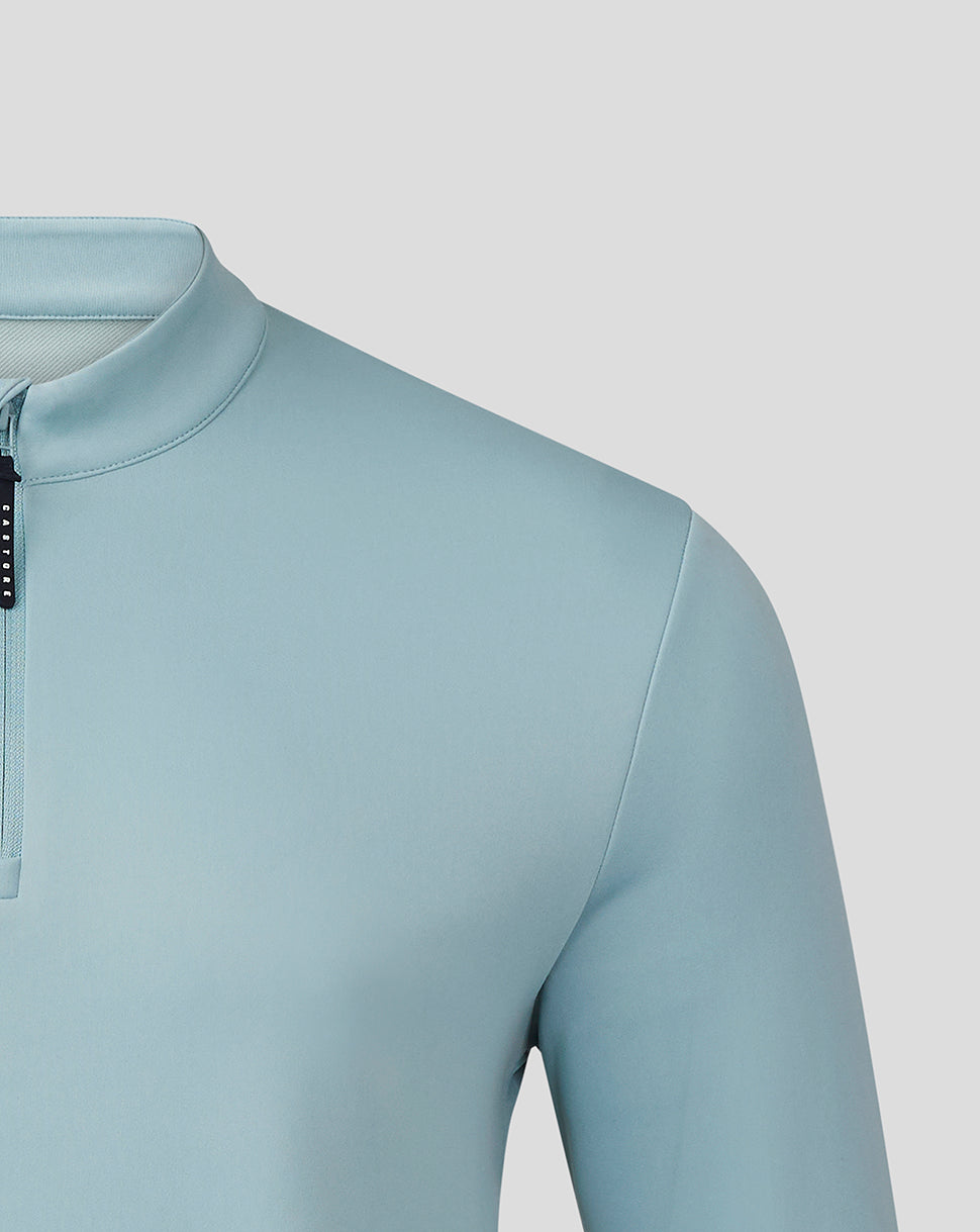 Classic 1/4 Zip - Stone Blue
