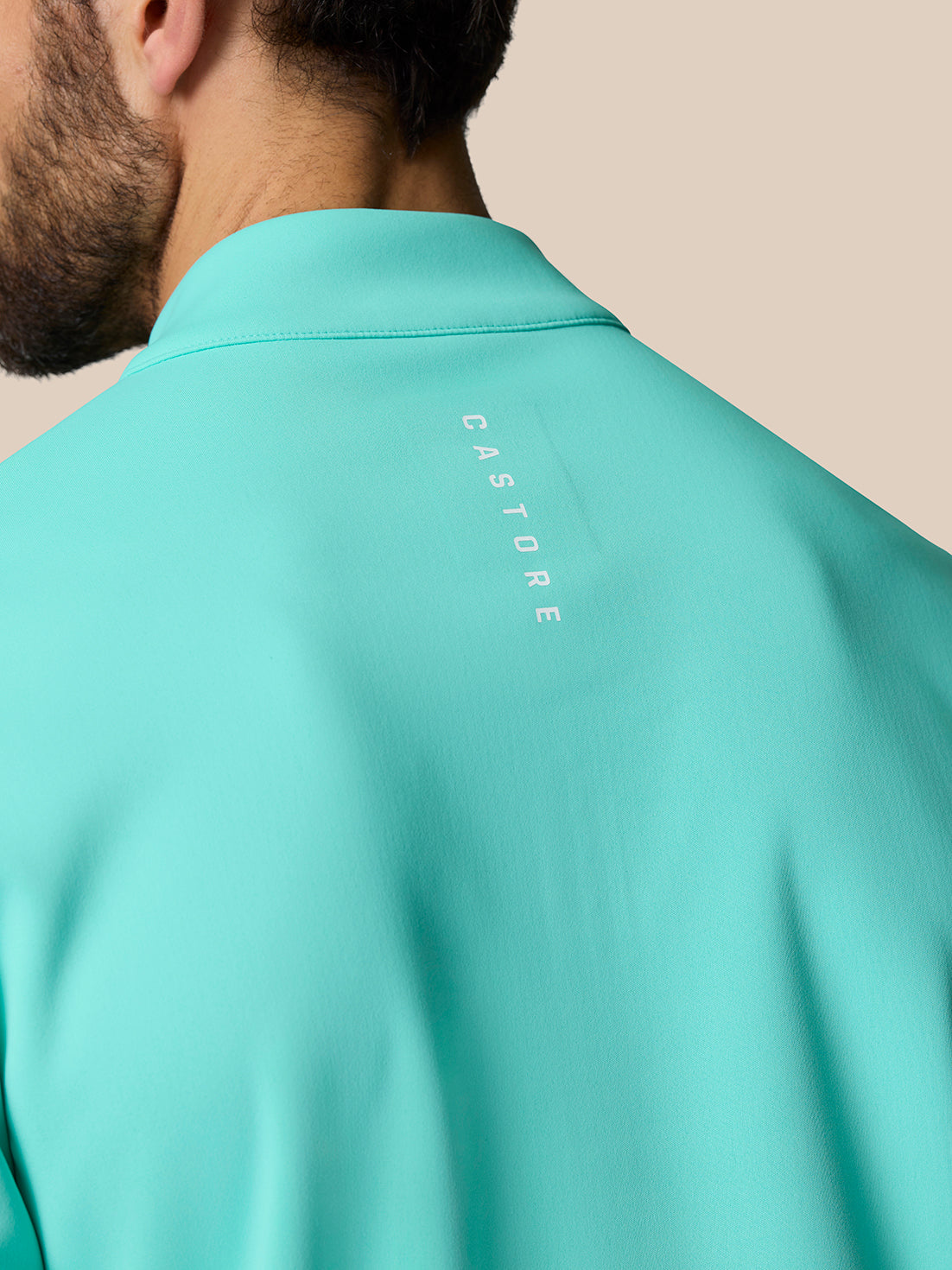 Golf Club Classic 1/4 Zip Top - Light Aqua - Light Aqua