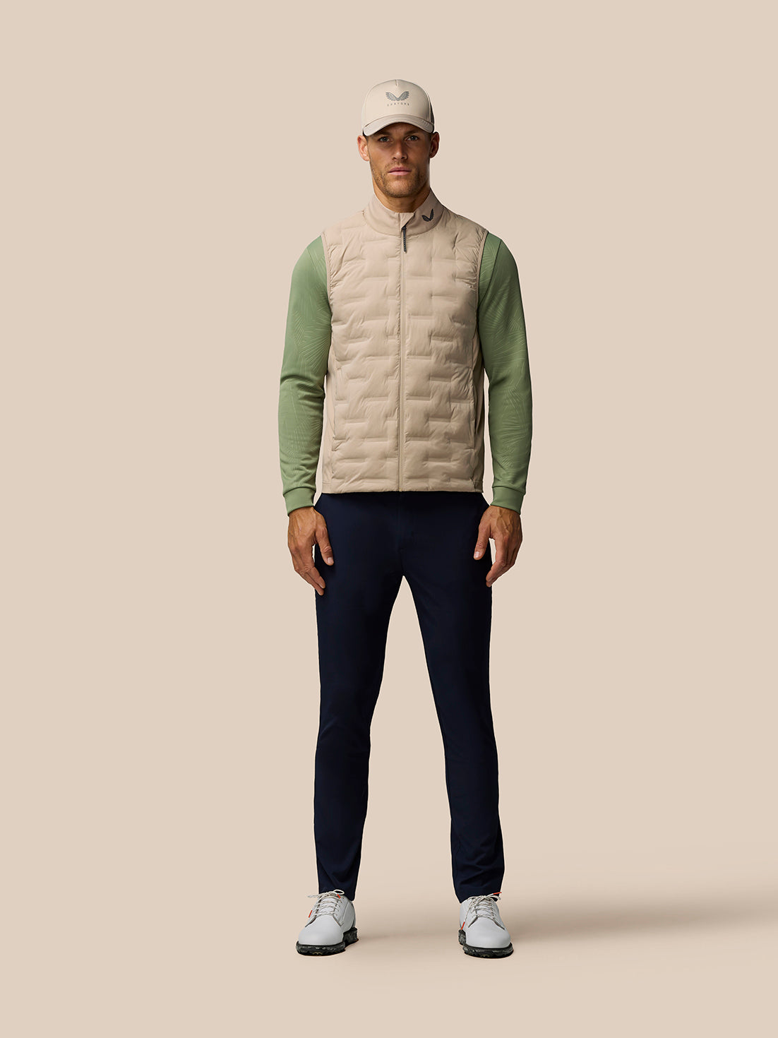 Golf Pinnacle Gilet - Mushroom - Mushroom