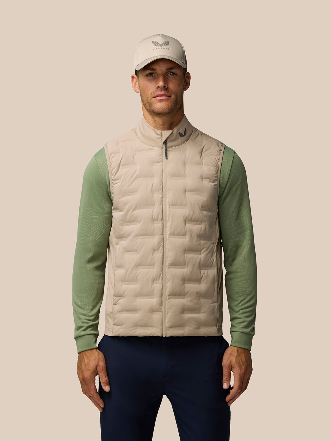 Golf Pinnacle Gilet - Mushroom - Mushroom