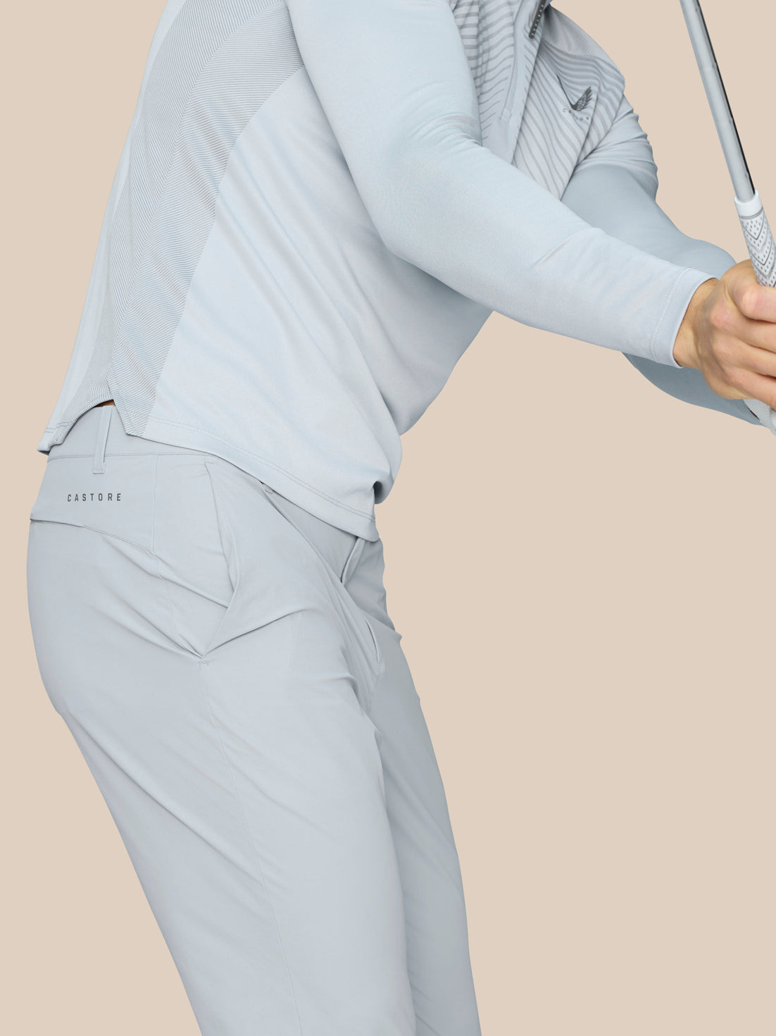 Golf Pinnacle Trousers 34" Leg - Mid Grey - Mid Grey