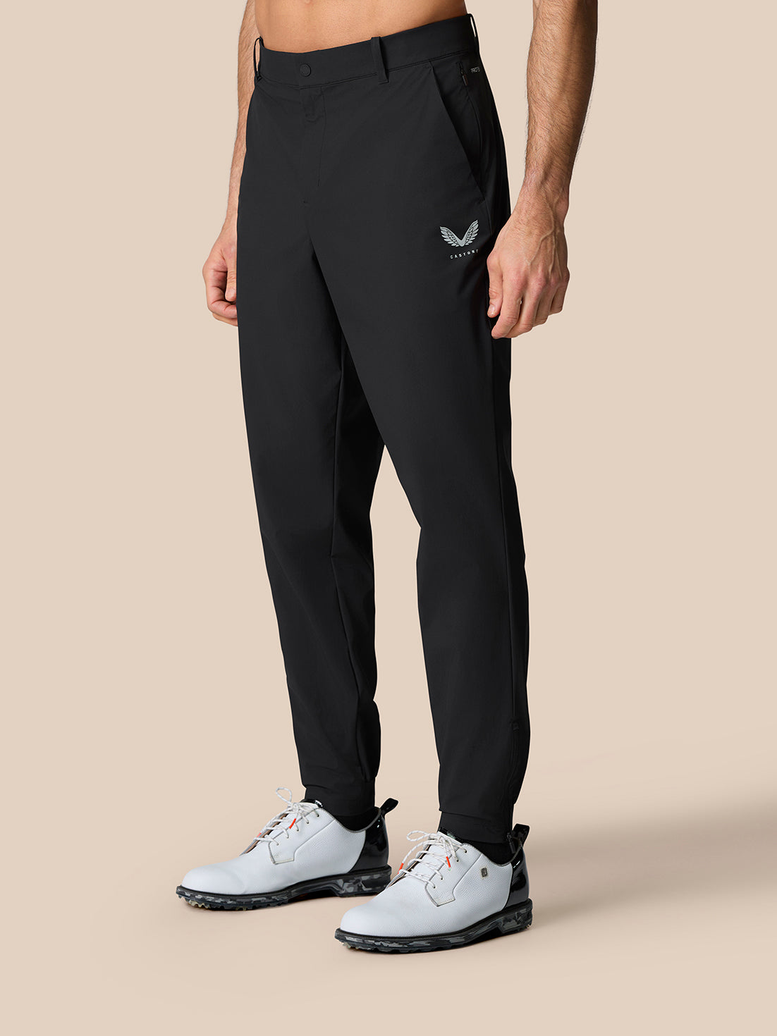 Golf Pinnacle Trousers 32" Leg - Black - Black