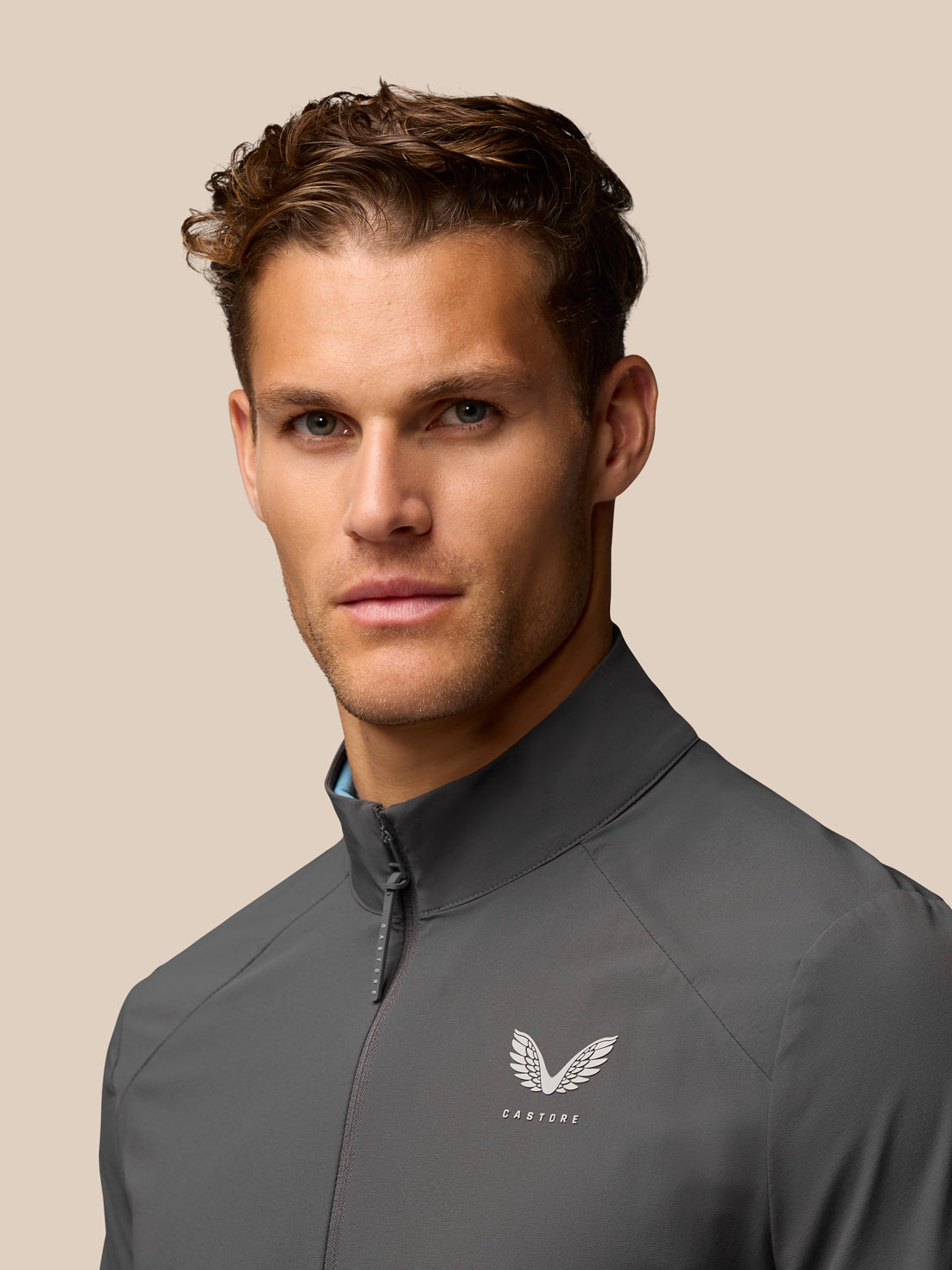 Golf Half Zip Top - Anthrazit - Gunmetal