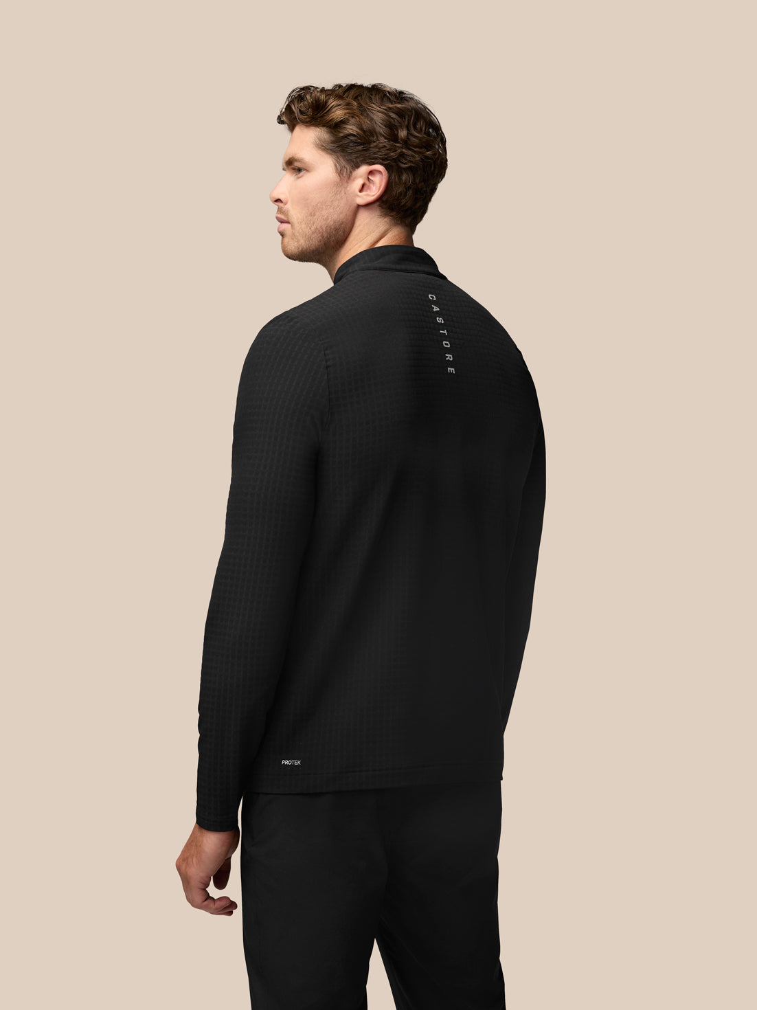 Golf 1/2 Zip Top - Black - Black