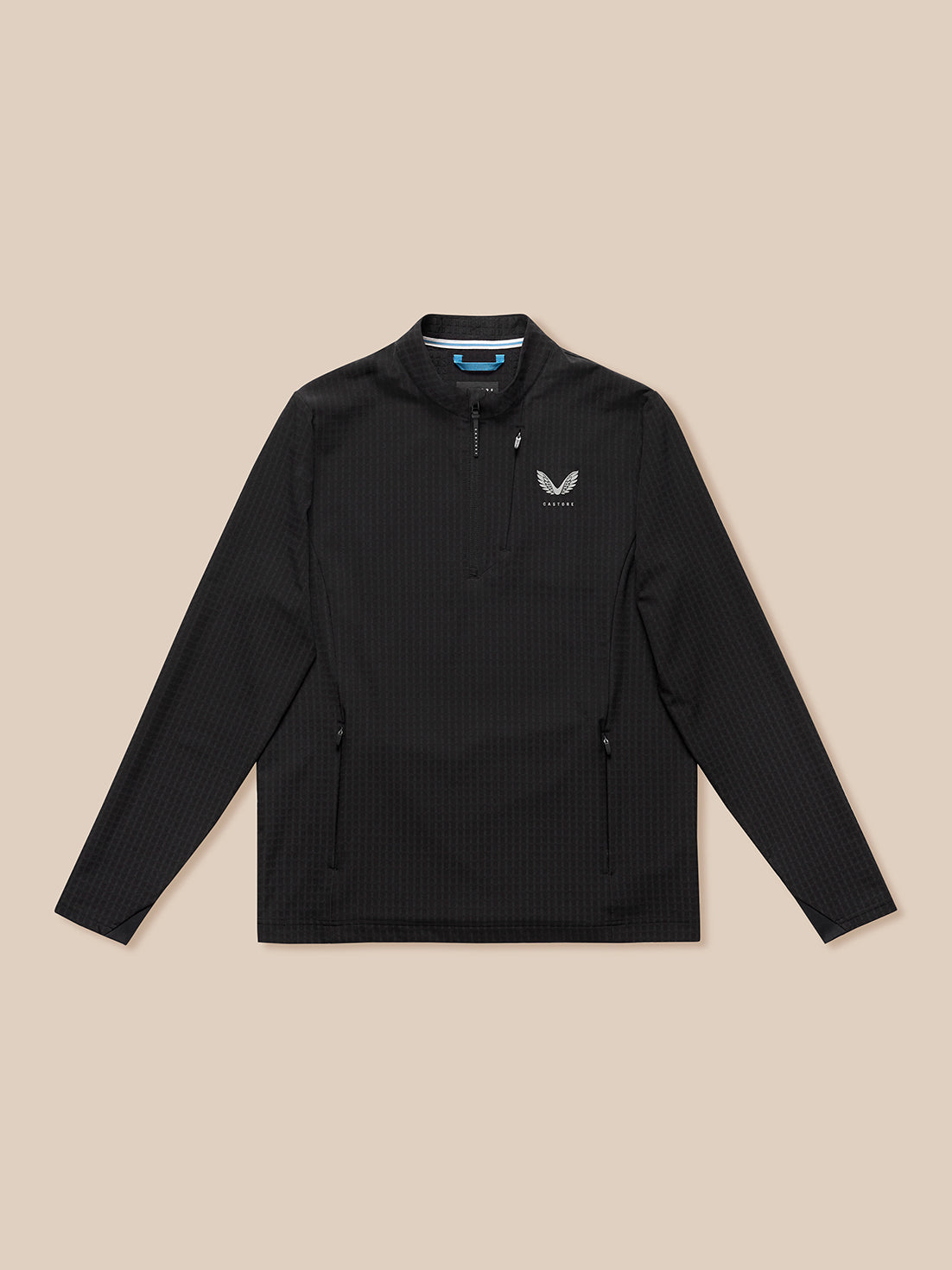 Golf 1/2 Zip Top - Black - Black