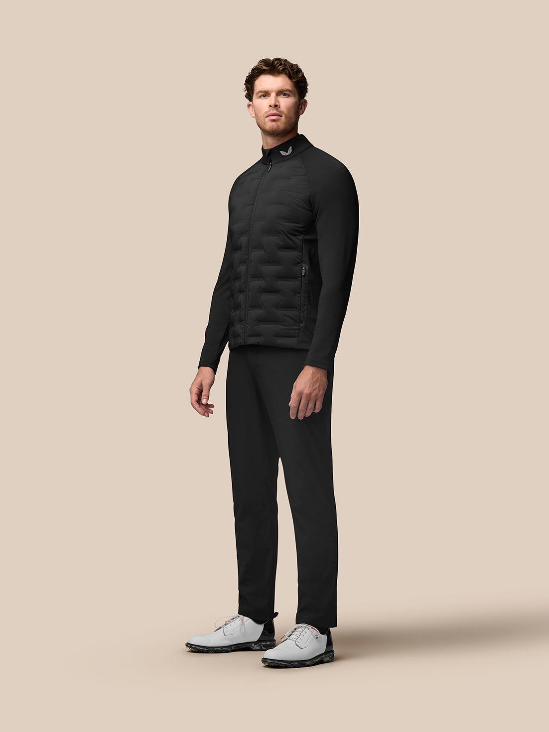 Pinnacle Golf Jacket - Black - Black