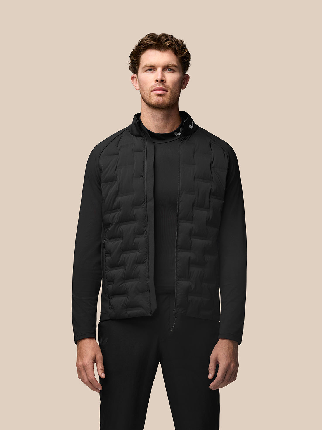 Pinnacle Golf Jacket - Black - Black