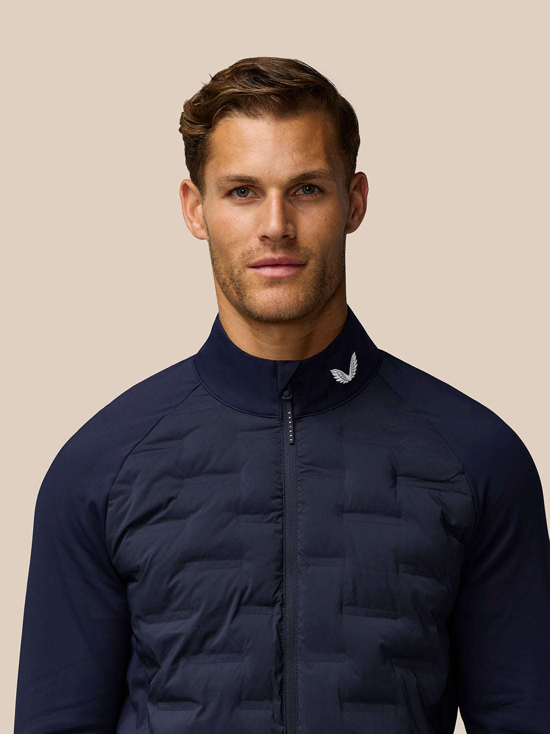 Golf Pinnacle Jacket - Midnight Navy - Midnight Navy/White