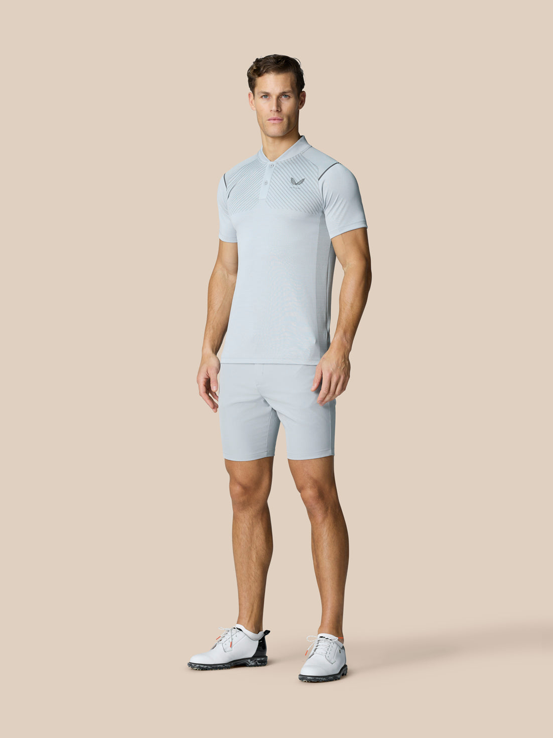 Pinnacle Golf LVS Poloshirt – Middengrijs - Middengrijs