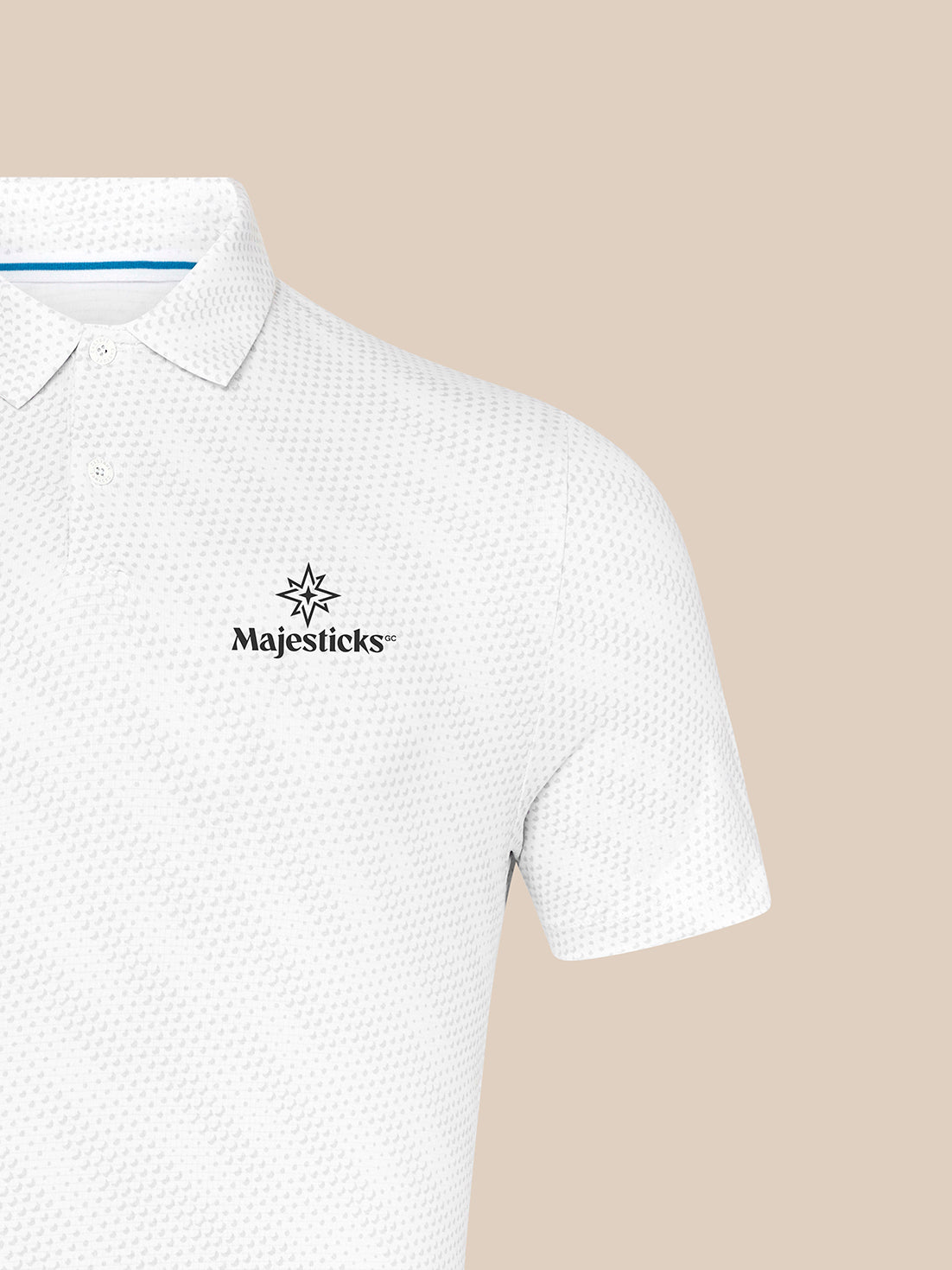Majesticks Polo – White - White/Midnight Navy