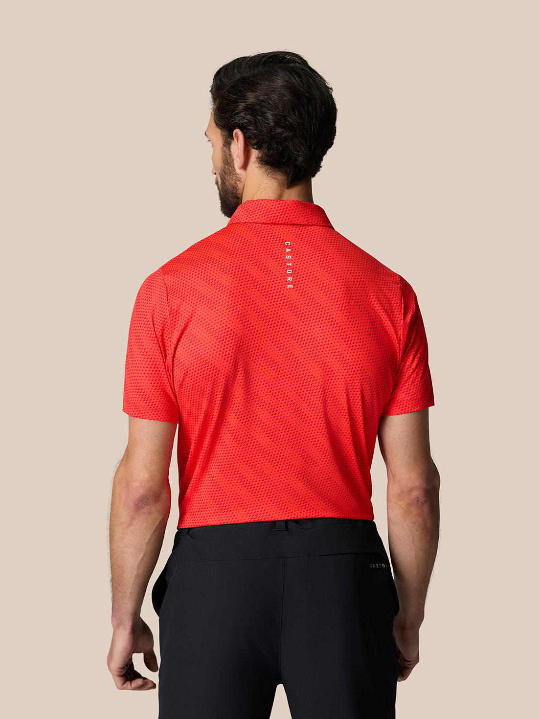 Club Graphic Polo - Poppy Red - Poppy Red