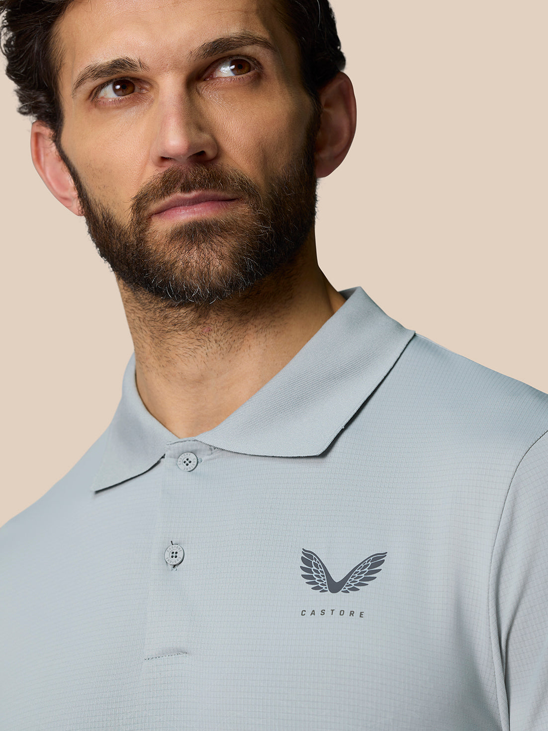 Club Graphic Polo - Mid Grey - Mid Grey