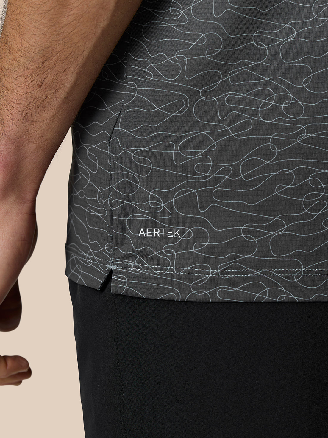 Club Graphic Polo - Mid Grey - Mid Grey