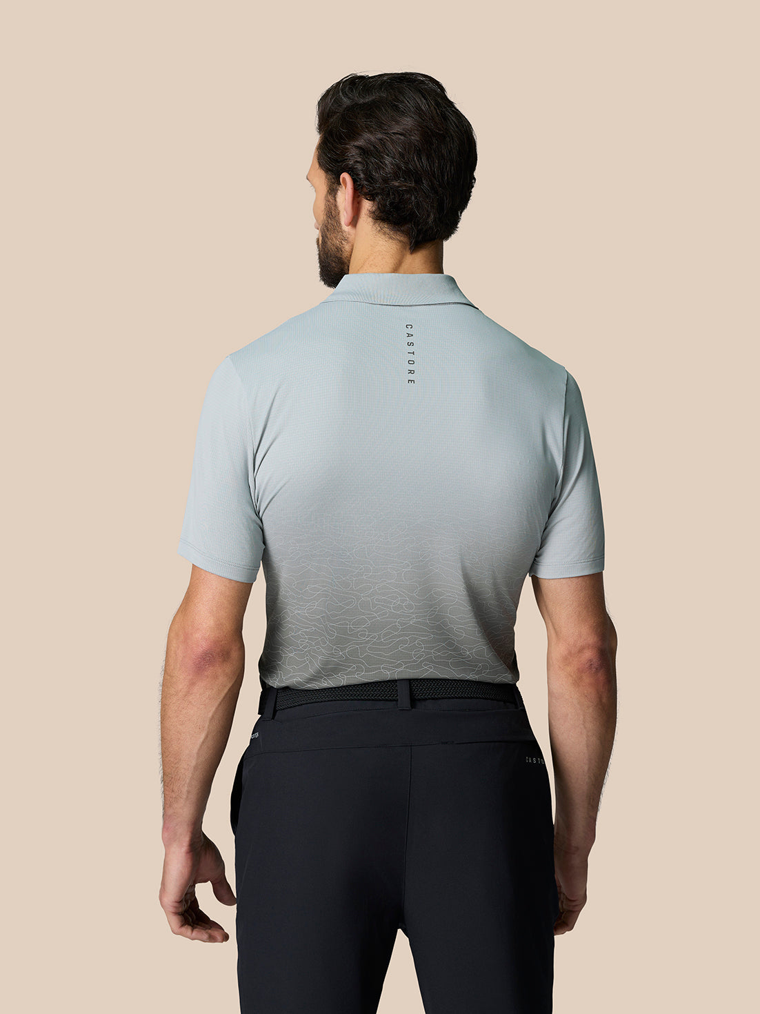 Club Graphic Polo - Mid Grey - Mid Grey