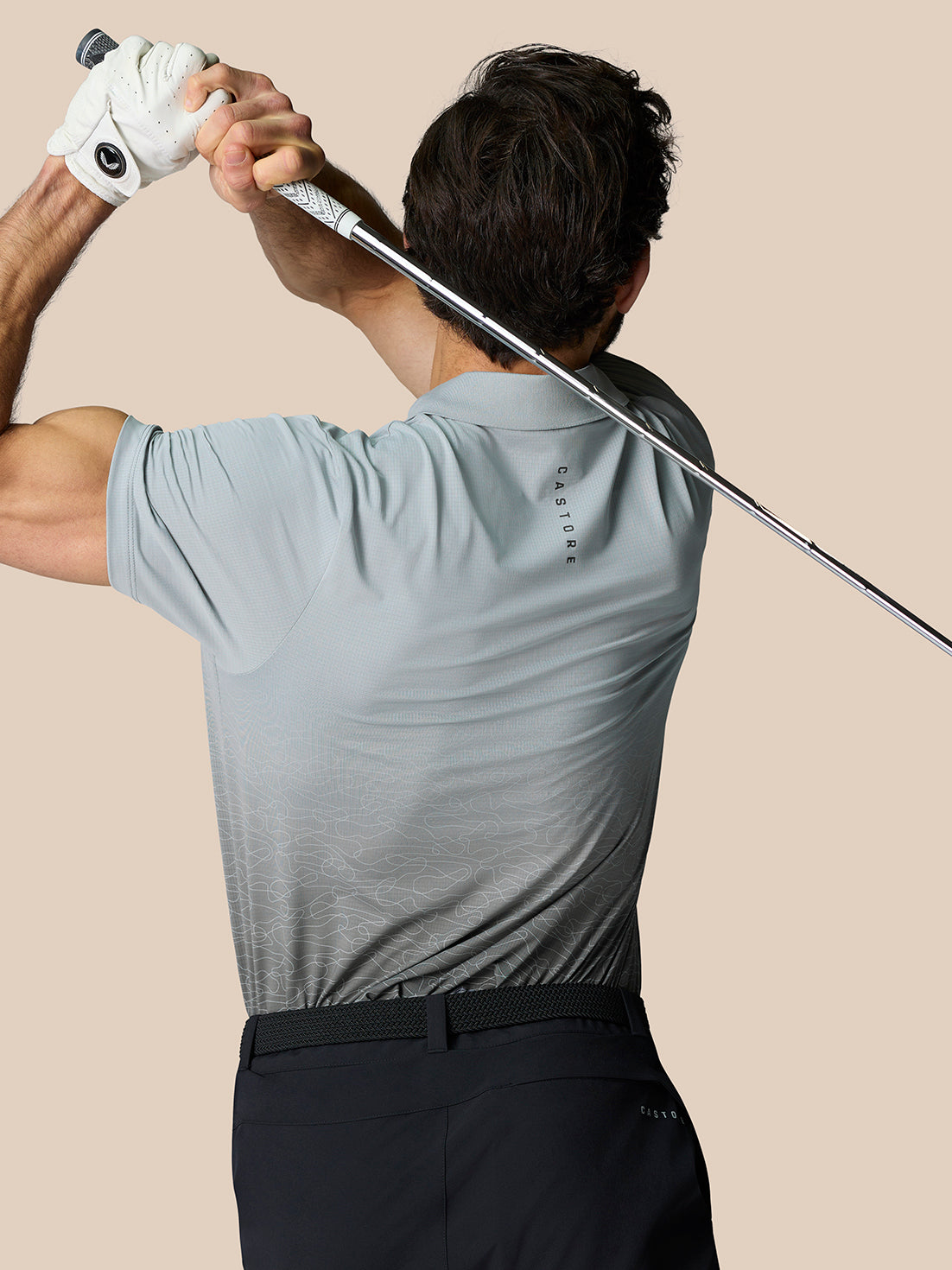 Club Graphic Polo - Mid Grey - Mid Grey