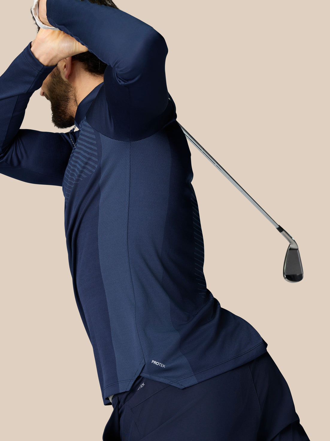 Pinnacle LVS 1/4 Zip Top - Navy - Midnight Navy