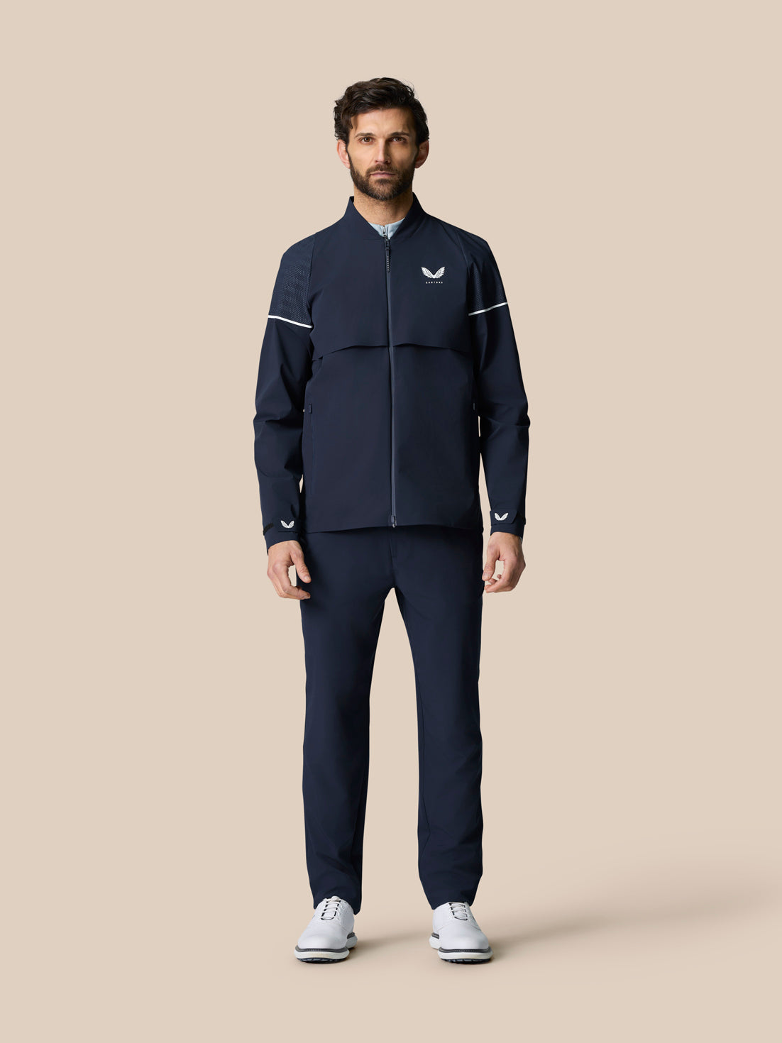 Golf Pinnacle LVS Woven Jacket - Midnight Navy - Midnight Navy