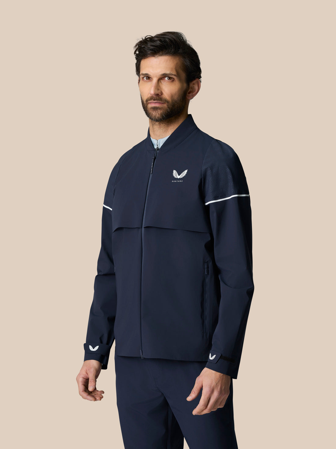 Golf Pinnacle LVS Woven Jacket - Midnight Navy - Midnight Navy