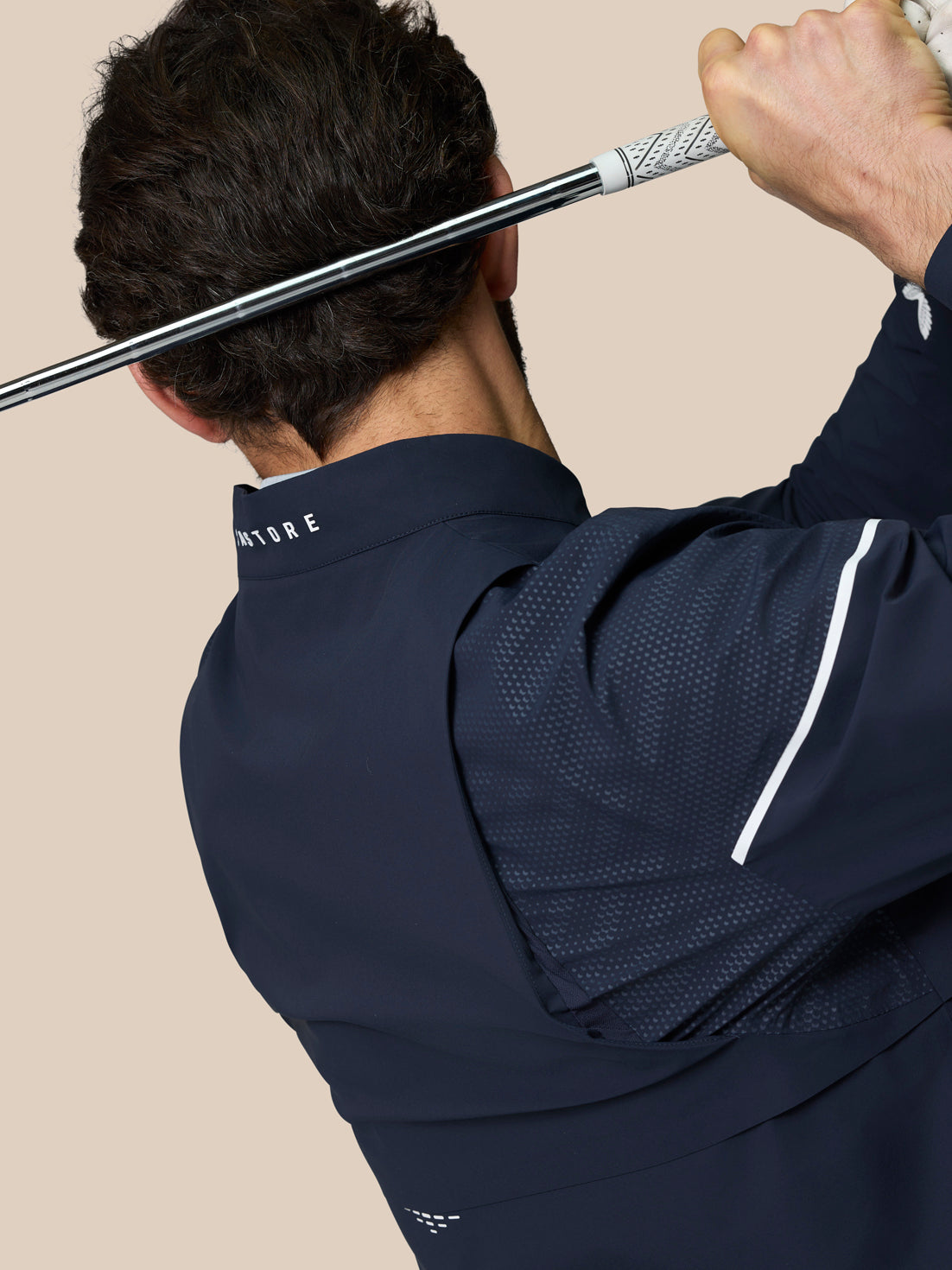 Golf Pinnacle LVS Woven Jacket - Midnight Navy - Midnight Navy