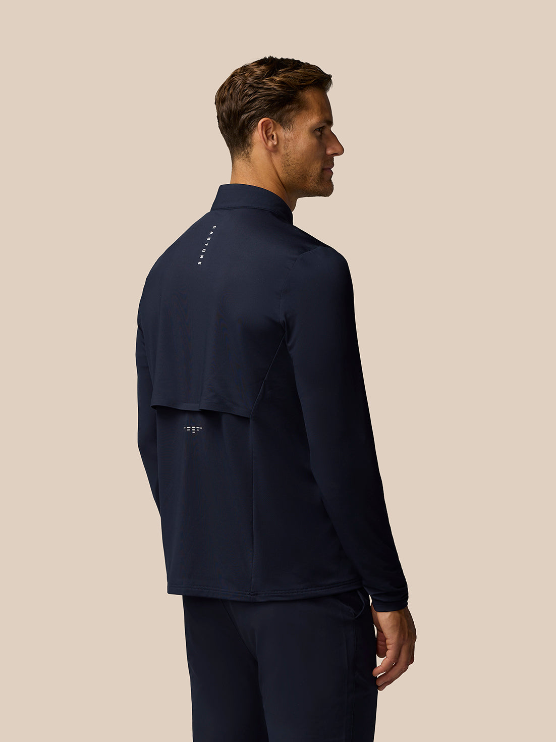 Golf Pinnacle LVS Hybrid 1/2 Zip Top - Midnight Navy