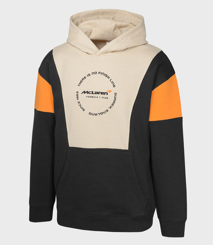 McLaren Mens Ace In The Hole Flc Pull Over Hoodie - Black