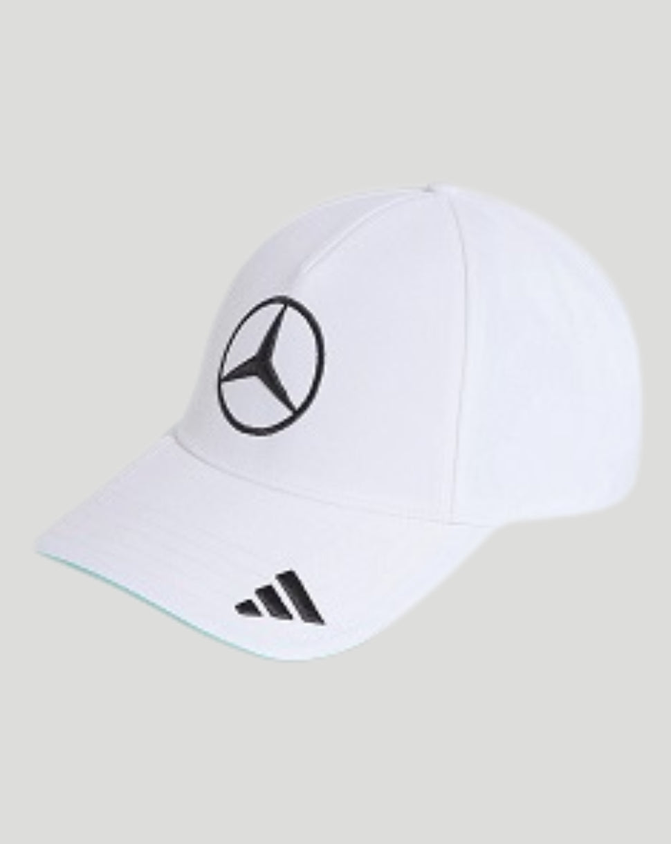 Mercedes AMG Petronas F1 Team Driver Cap - White - White