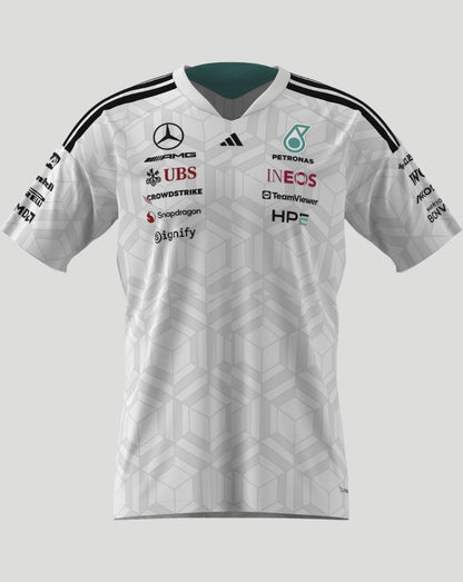 Mercedes AMG Petronas F1 Team Men's Driver T-Shirt  - White