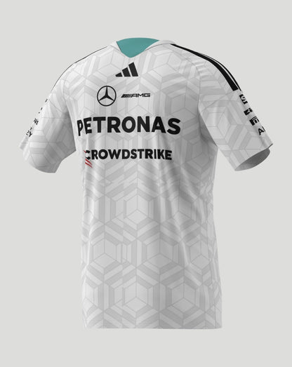 Mercedes AMG Petronas F1 Team Men's Driver T-Shirt  - White