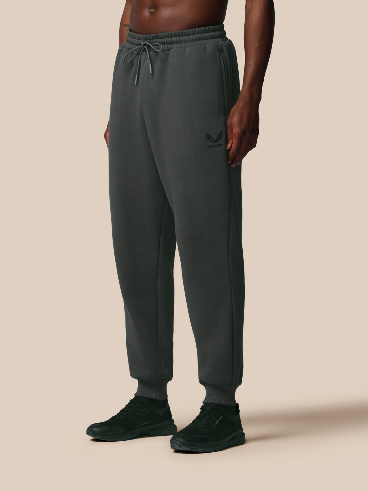 Heren Adapt Cotton Fleece Joggingbroek – Gunmetal - Gunmetal