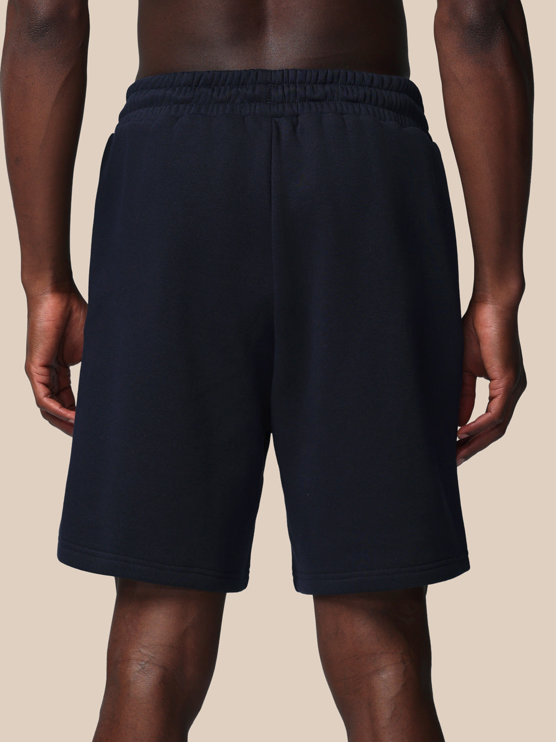 Men’s Adapt Cotton Fleece Shorts - Navy - Navy