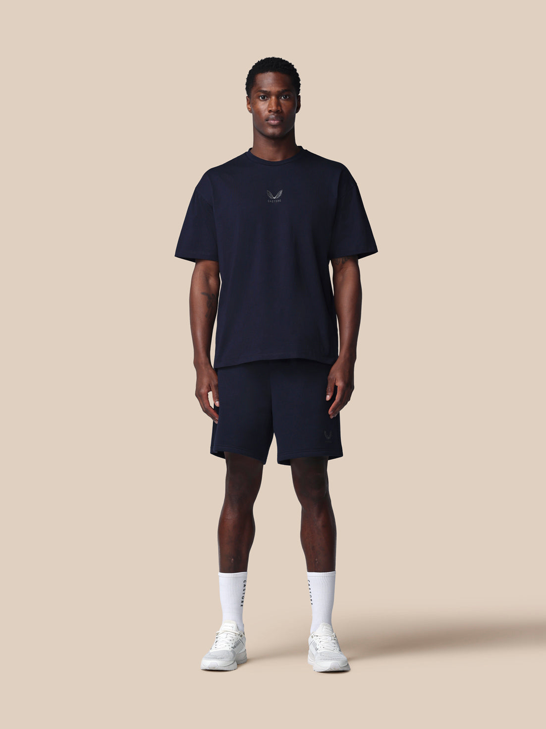 Men’s Adapt Cotton Fleece Shorts - Navy - Navy
