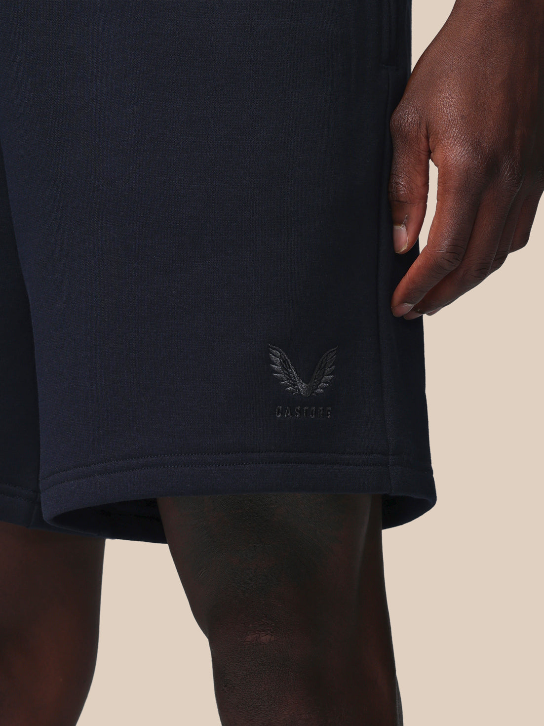 Men’s Adapt Cotton Fleece Shorts - Navy - Navy