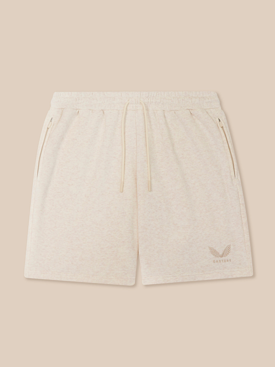 Men’s Adapt Cotton Fleece Shorts - Cream