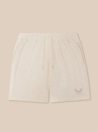 Men’s Adapt Cotton Fleece Shorts - Cream