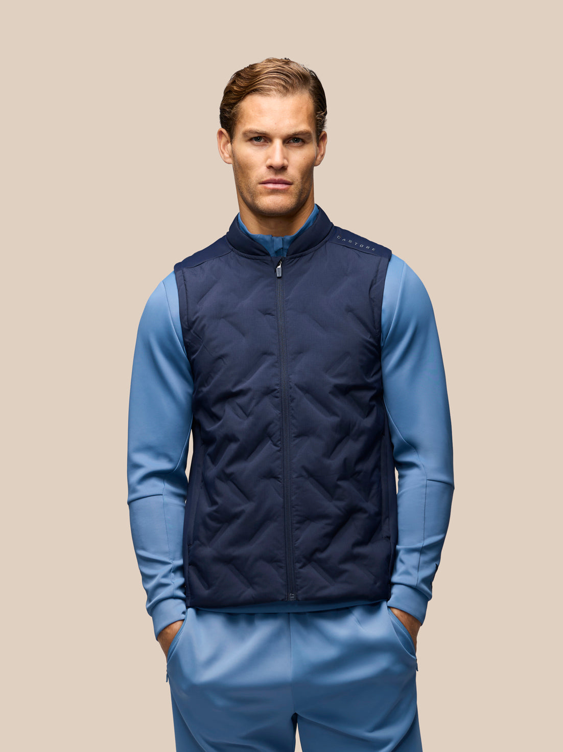 Men's Flex Hybrid Gilet - Navy - Navy