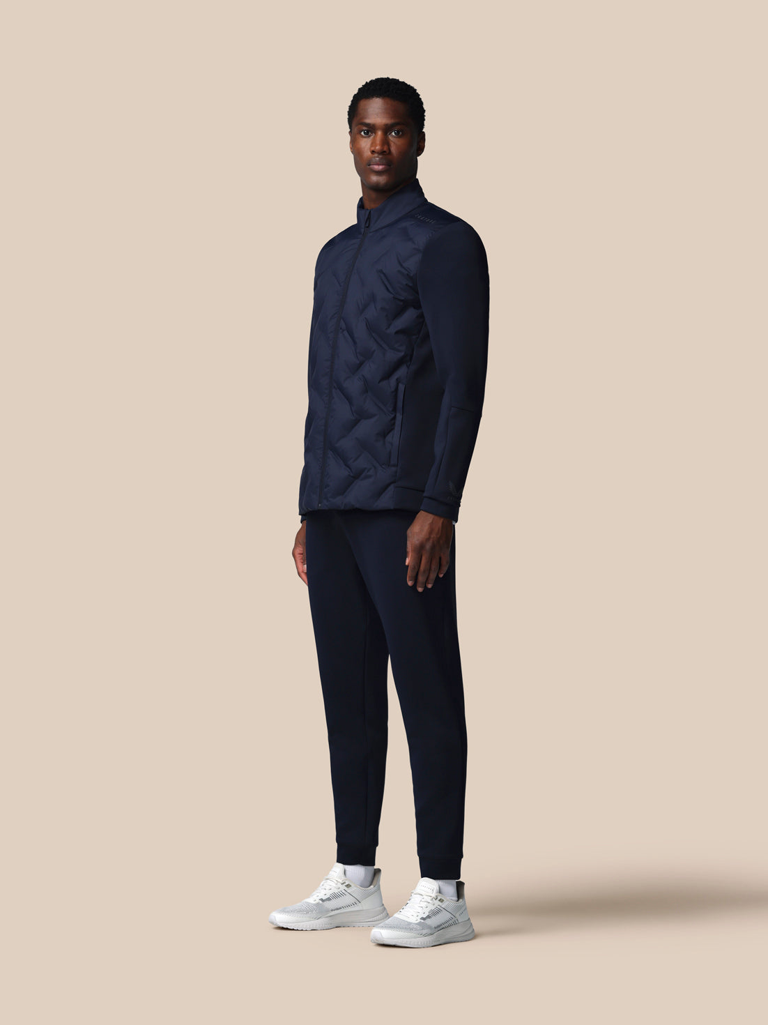 Men’s Flex Long Sleeve Hybrid Jacket - Navy - Navy