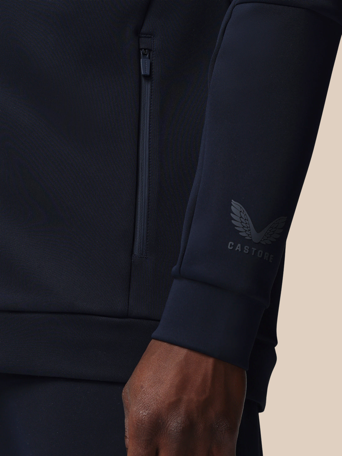 Men’s Flex Long Sleeve Full Zip Hoodie - Navy - Navy