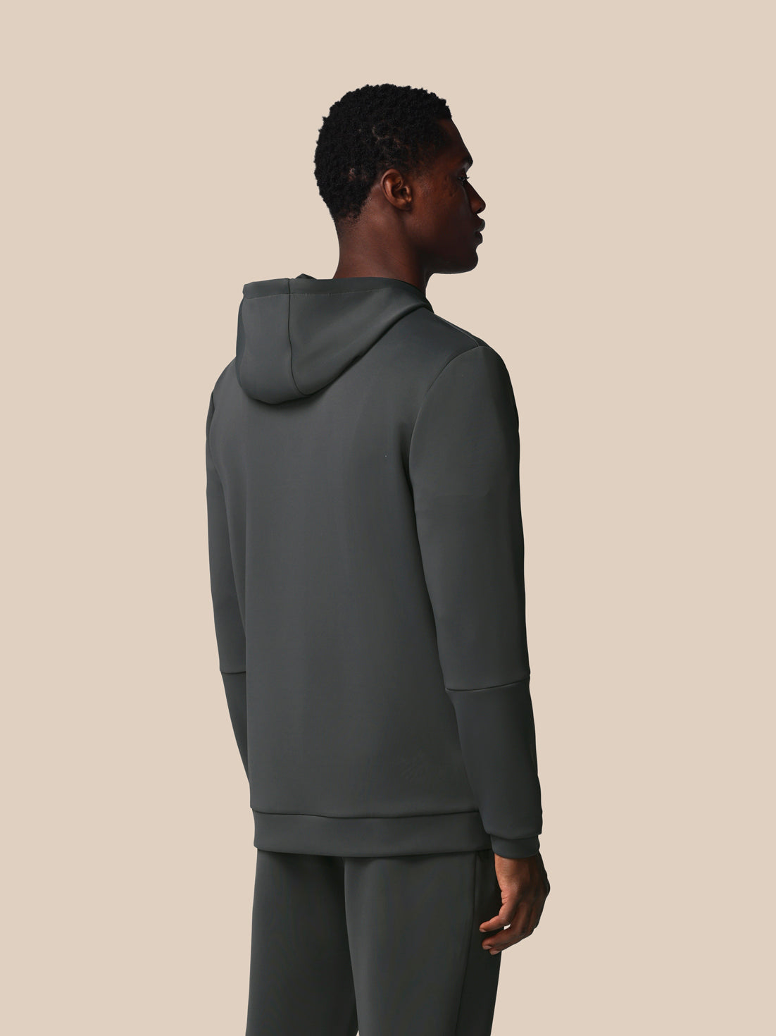 Men’s Flex Long Sleeve Full Zip Hoodie - Gunmetal - Gunmetal