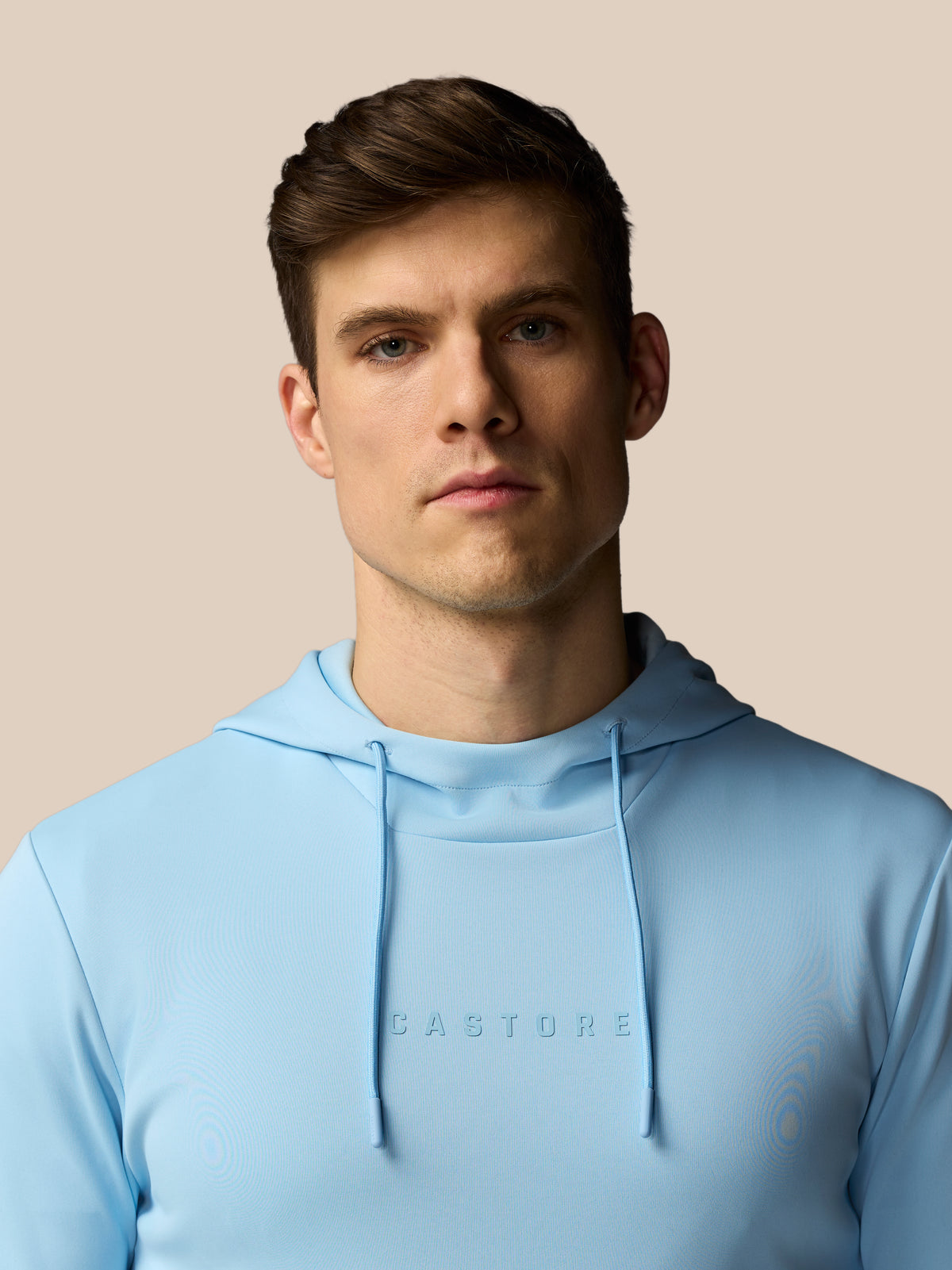 Herren Flex Langarm Hoodie – Blau - Blue
