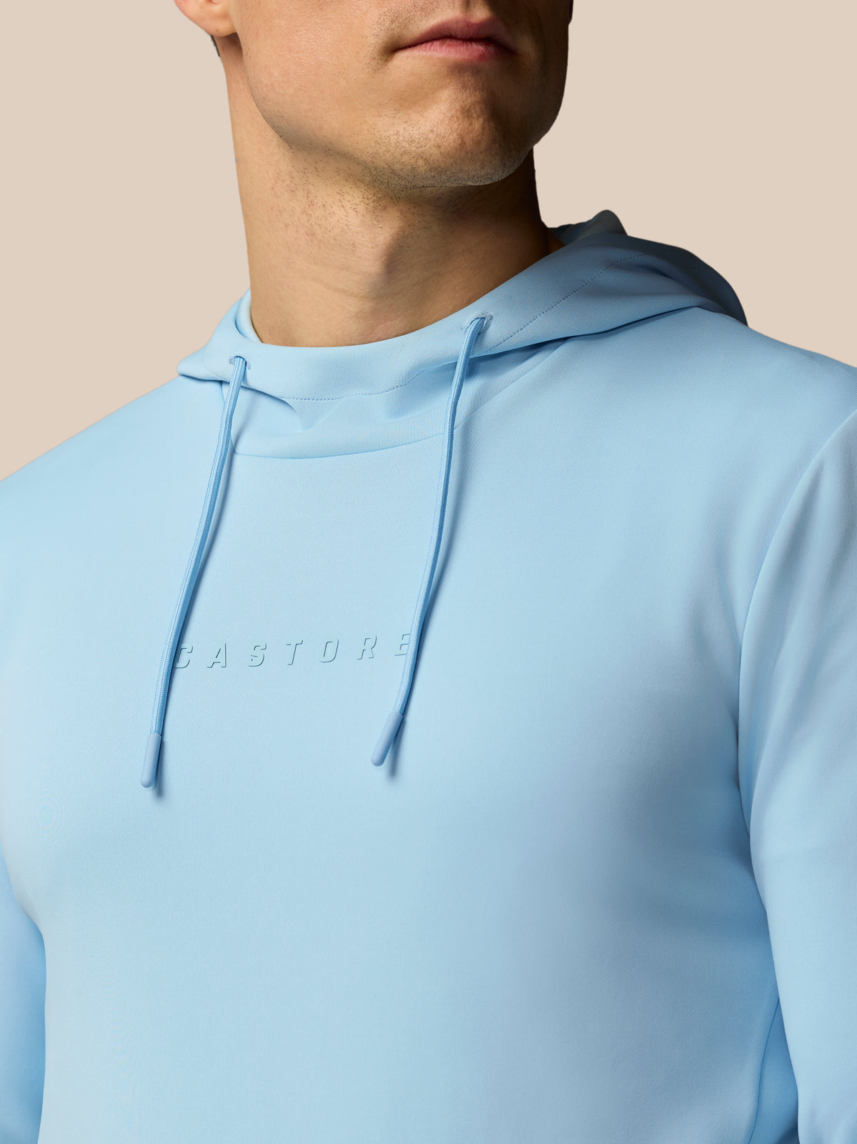 Herren Flex Langarm Hoodie – Blau - Blue